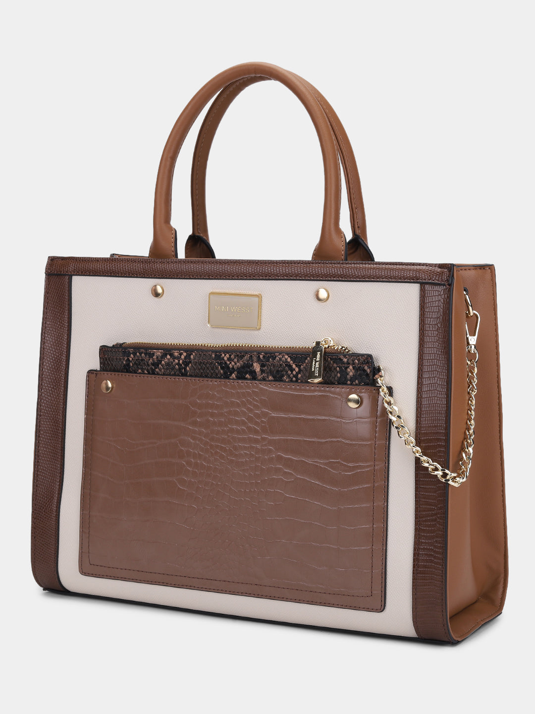 WESTMINSTER LUXURY BROWN HANDBAG