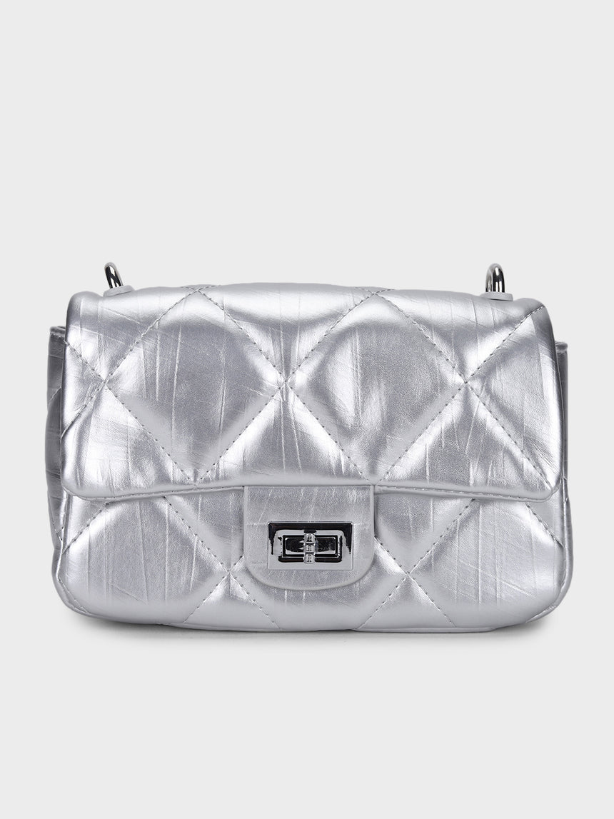 Nam Silver Sling Bag