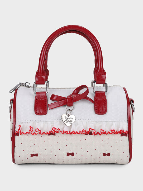 Rene White Sling Bag