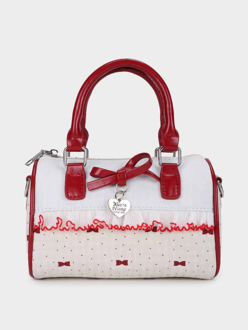 Rene White Sling Bag