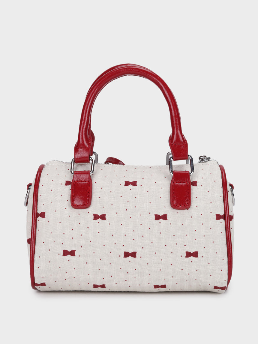 Rene White Sling Bag