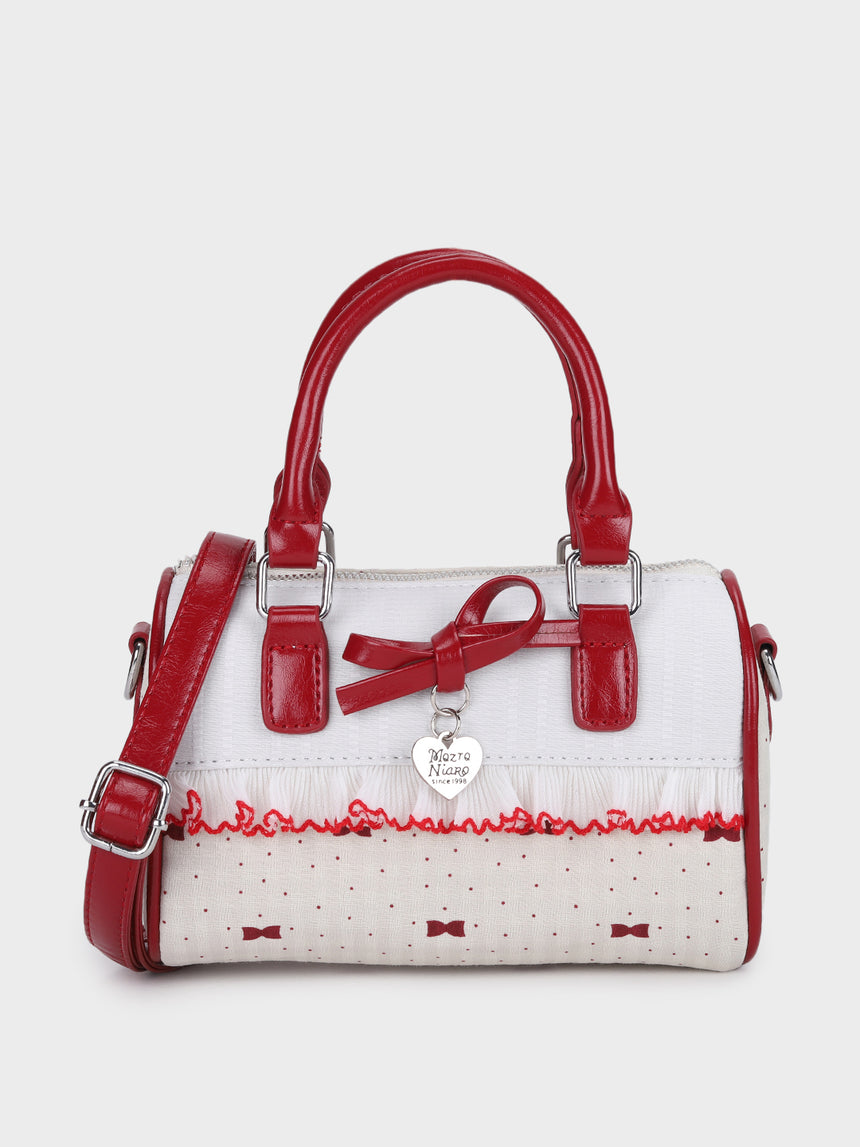 Rene White Sling Bag