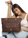 Casual Solid Handheld Bag