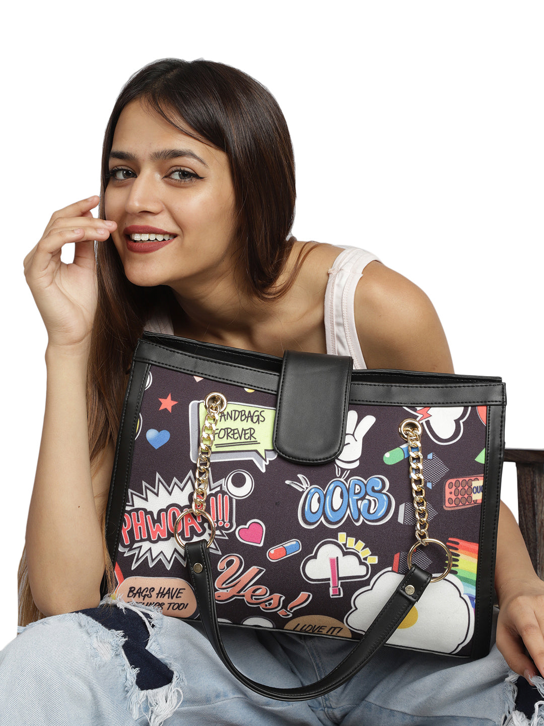 Vogue Bestseller Black Tote Bag