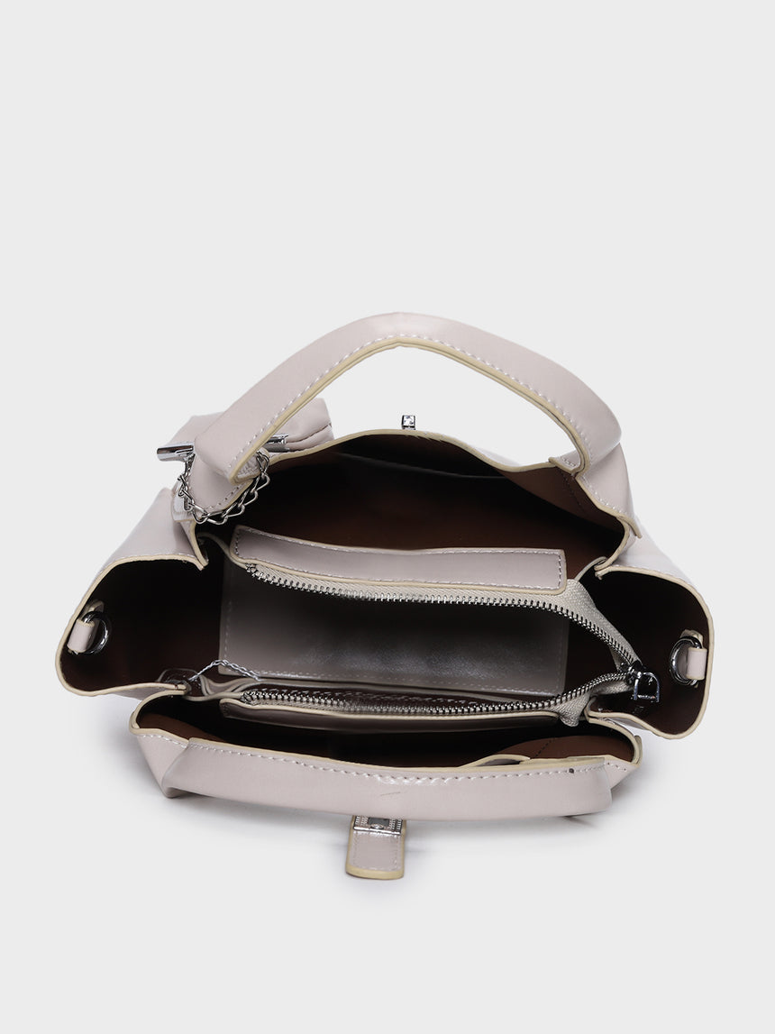 Clara Beige Bella Handbag