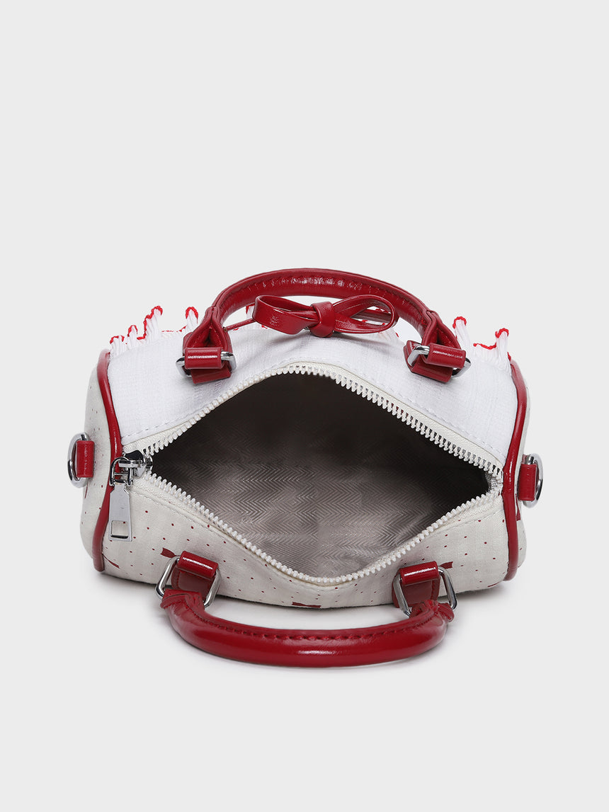 Rene White Sling Bag