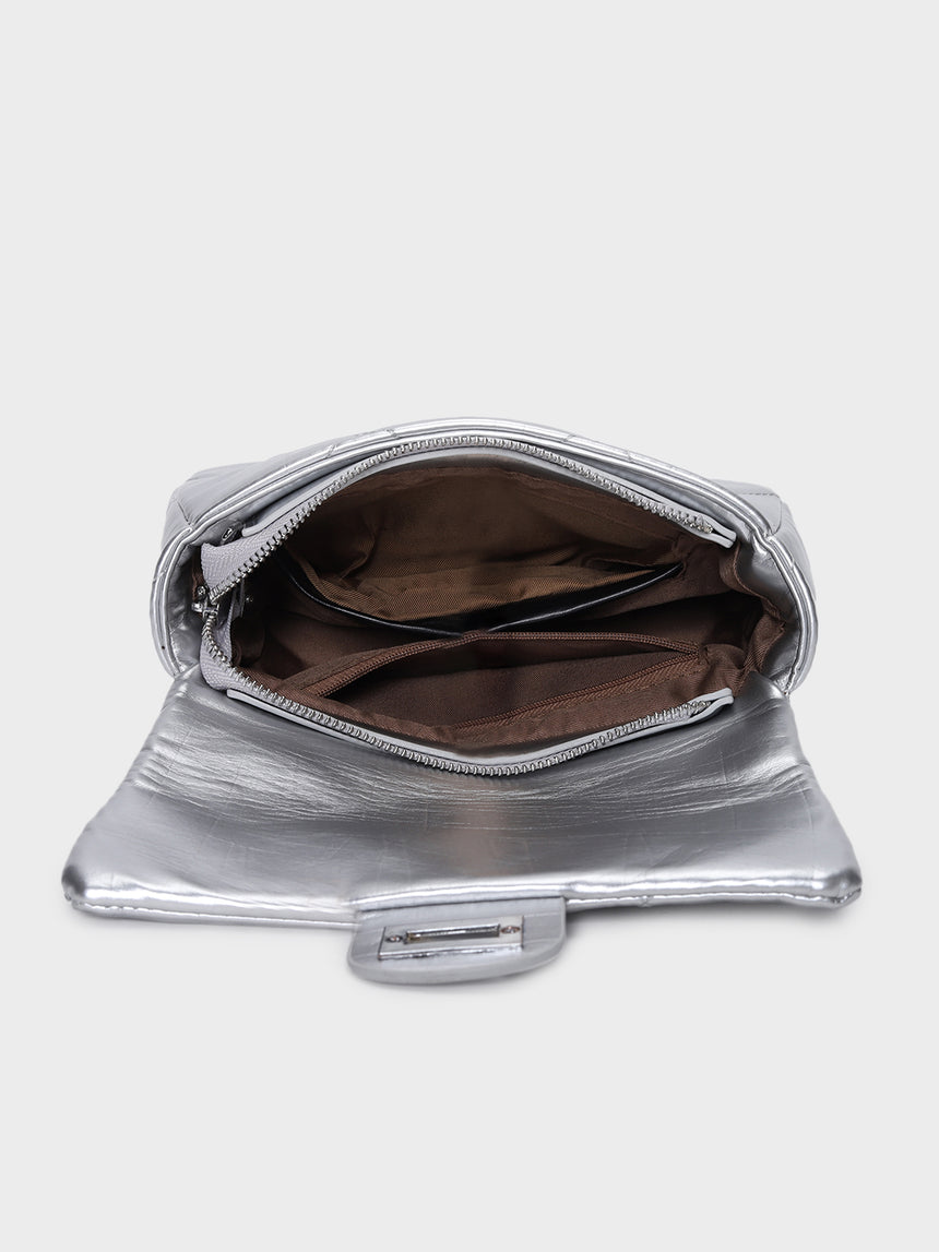 Nam Silver Sling Bag