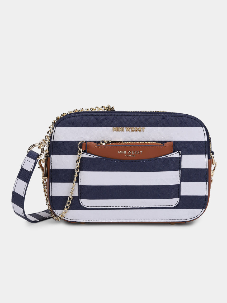 Uptown Luxe Printed Crossbody
