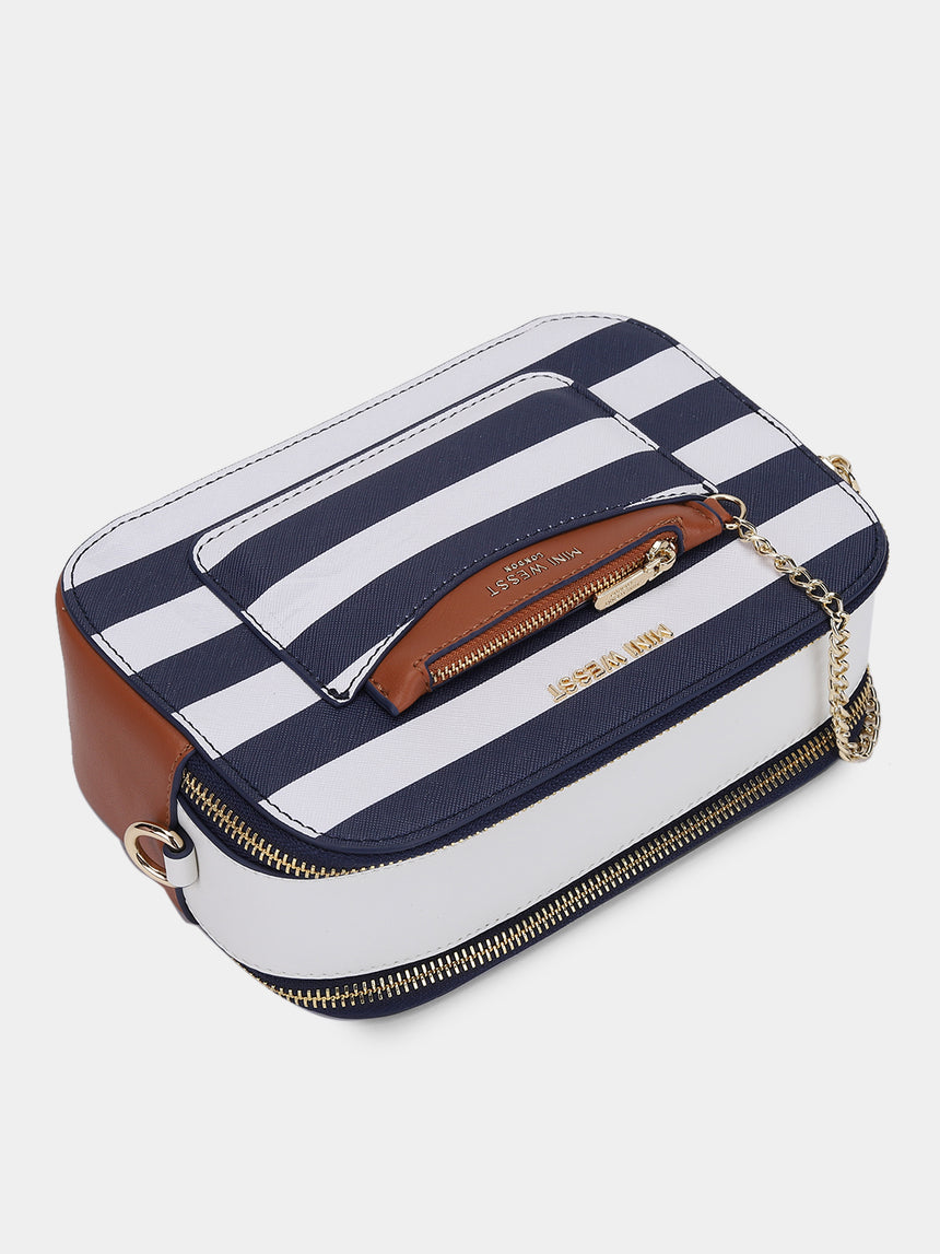 Uptown Luxe Printed Crossbody