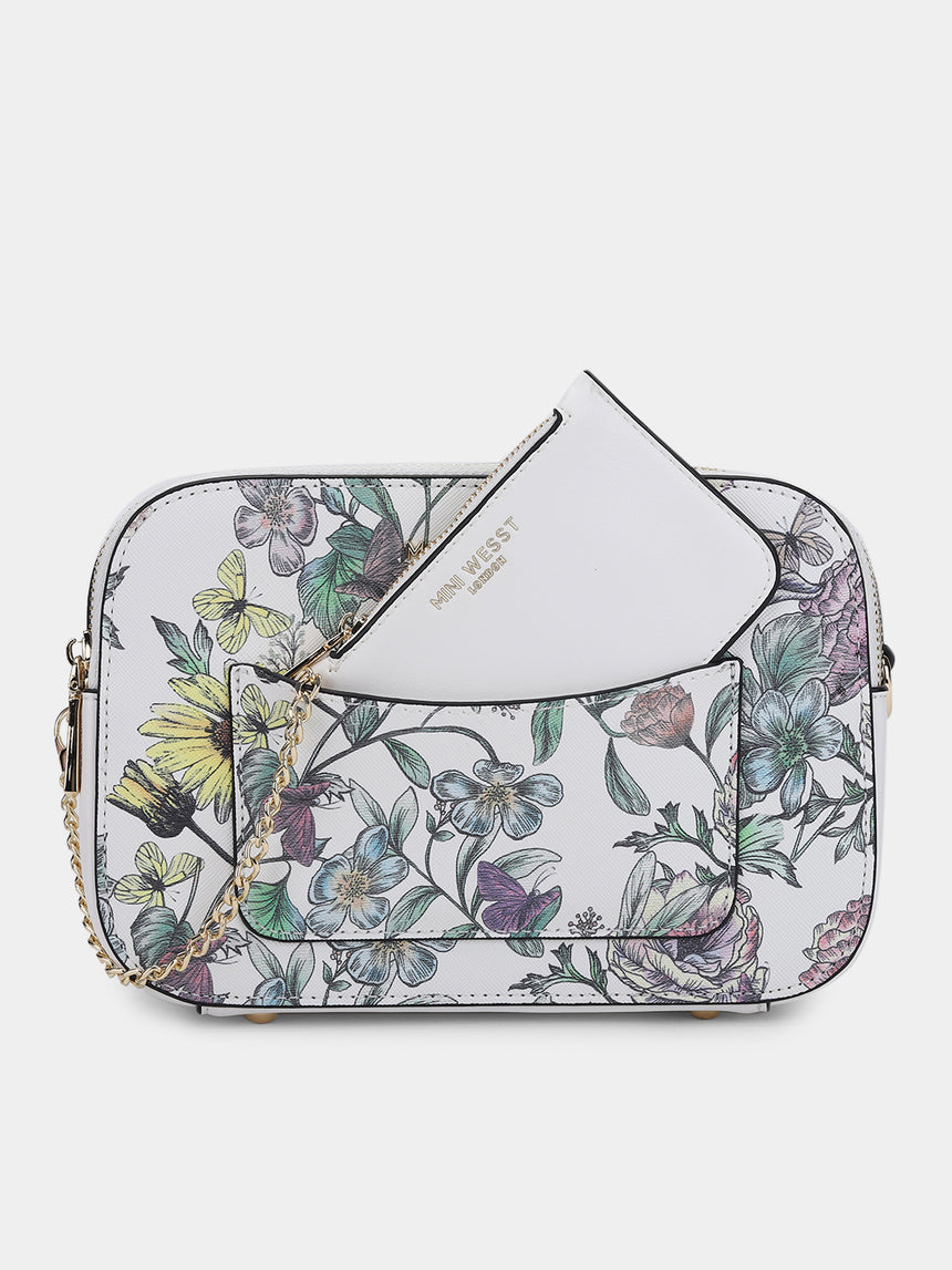 Uptown Luxe Printed Crossbody