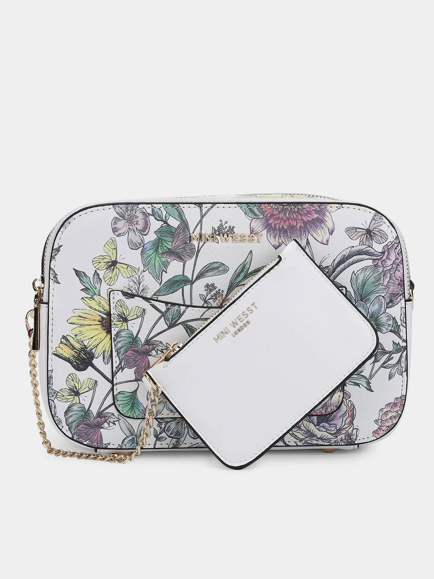 Uptown Luxe Printed Crossbody