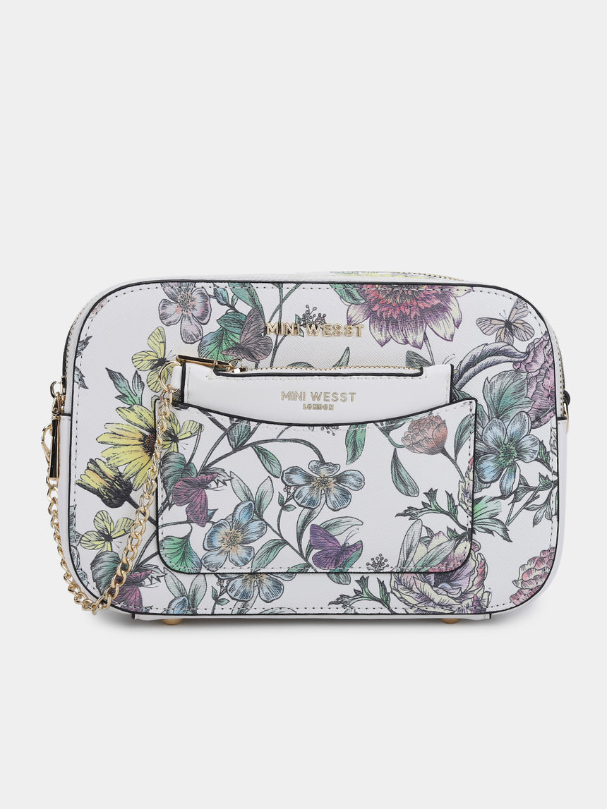 Uptown Luxe Printed Crossbody