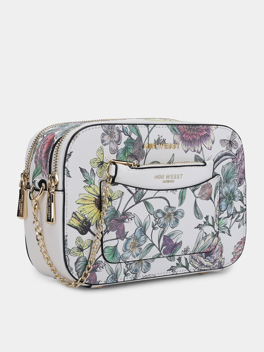 Uptown Luxe Printed Crossbody