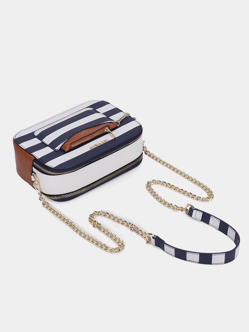 Uptown Luxe Printed Crossbody