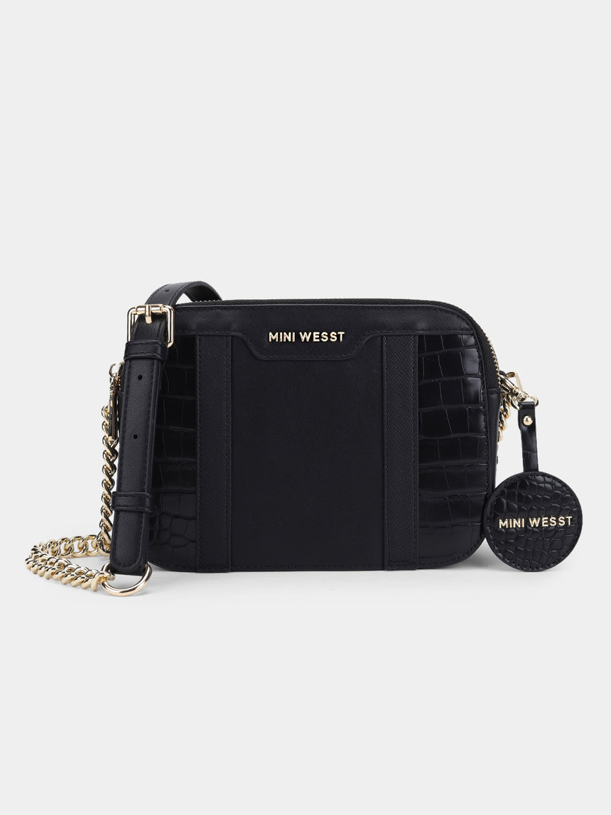 Milano Classic Black Crossbody