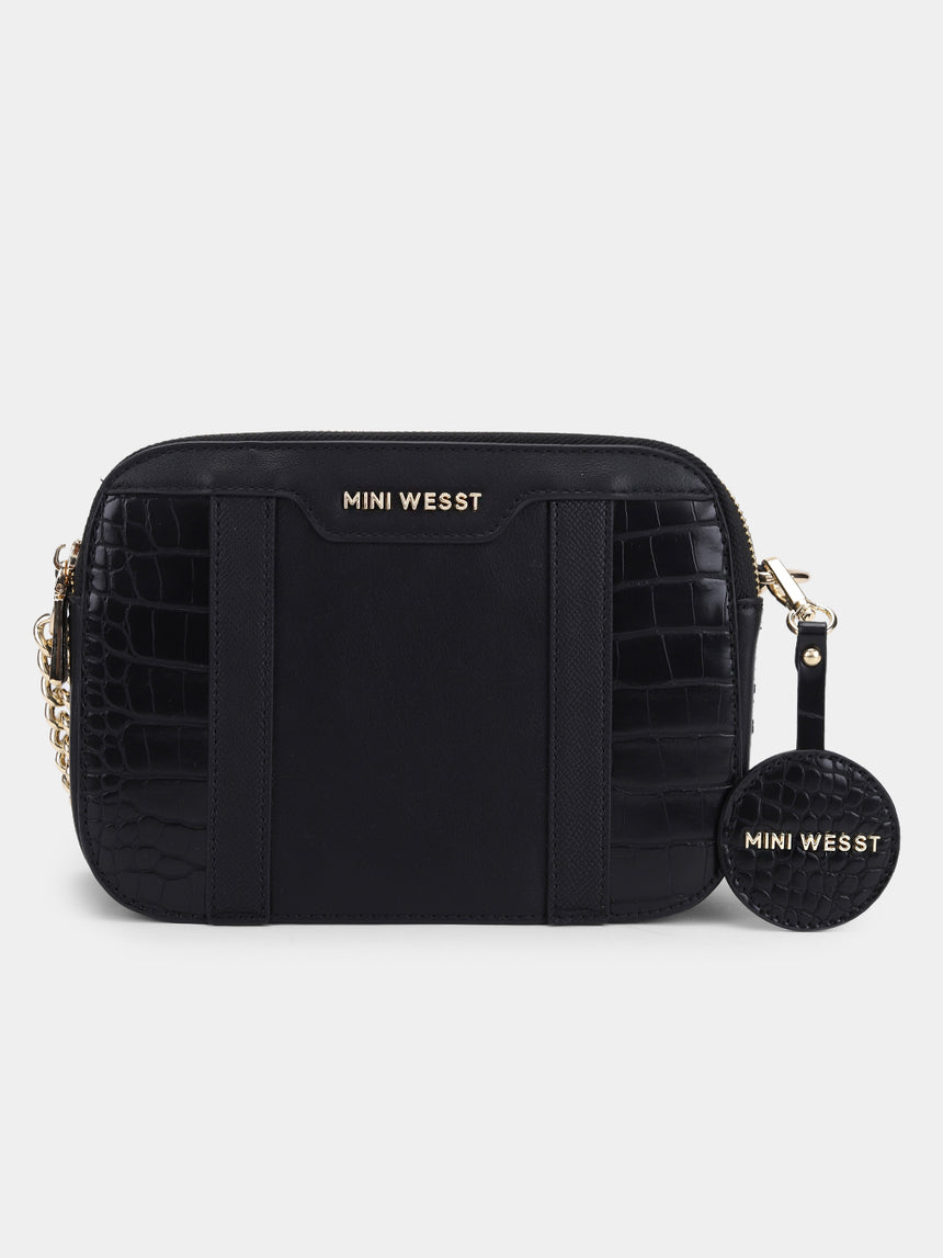 Milano Classic Black Crossbody