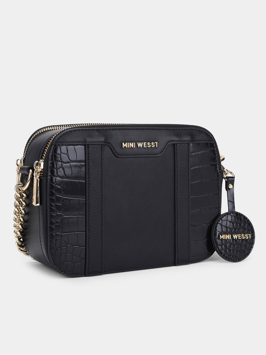 Milano Classic Black Crossbody