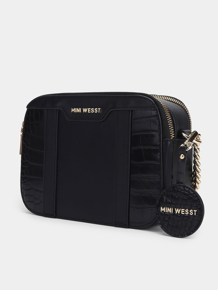 Milano Classic Black Crossbody