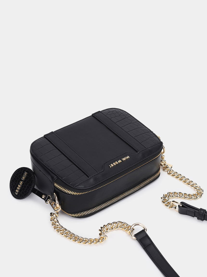 Milano Classic Black Crossbody
