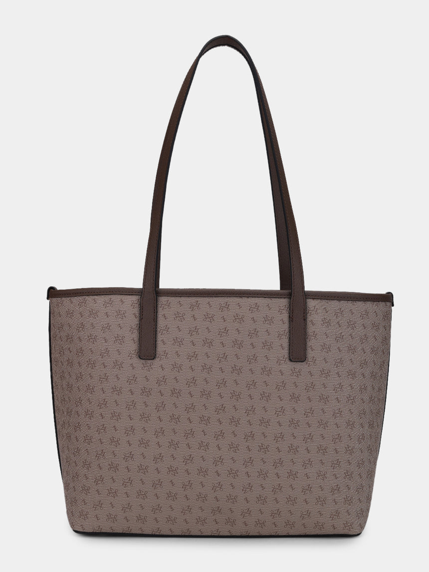 East West Brown Tote