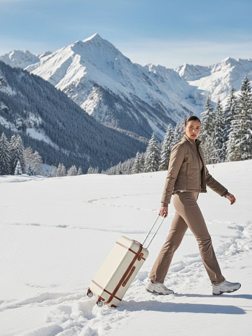 Wanderlust Cabin Beige Small Luggage