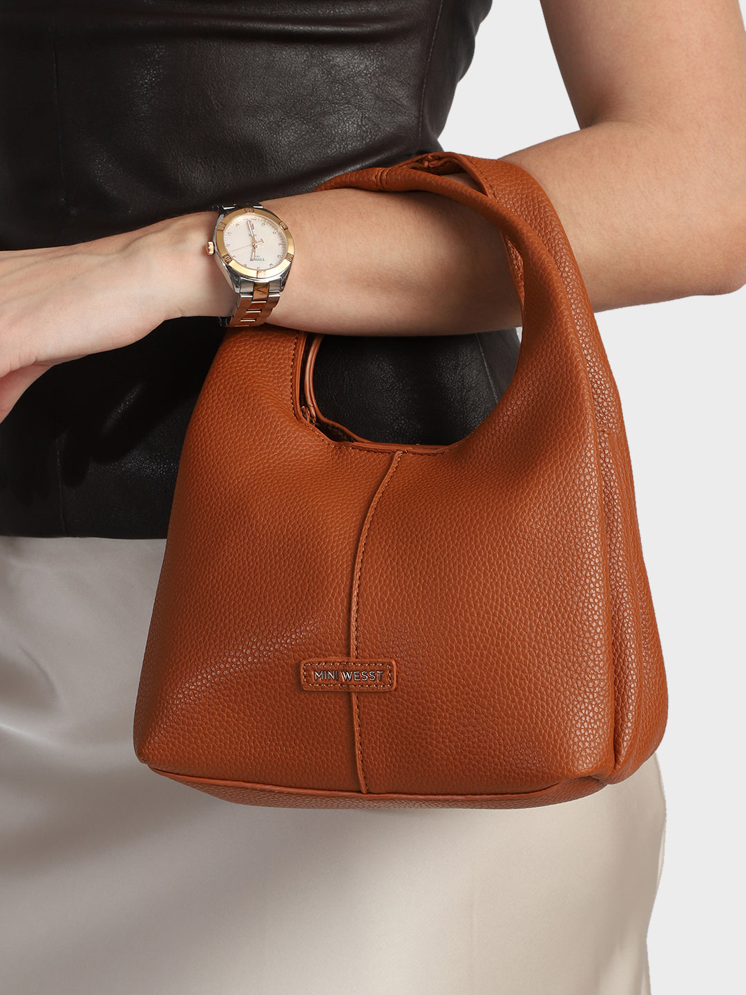 Brown Hilary Bucket Sling Bag
