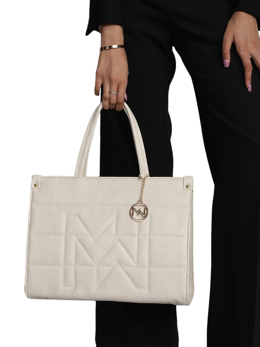 Melbourne White Tote