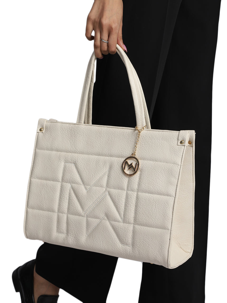 Melbourne White Tote