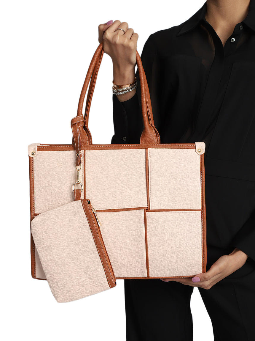 Dakota Beige Tote