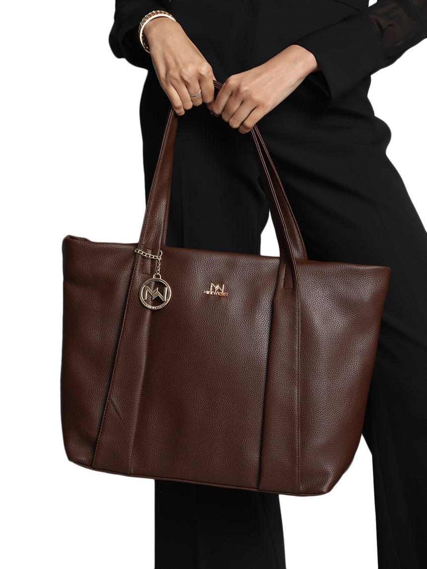 London Brown Tote