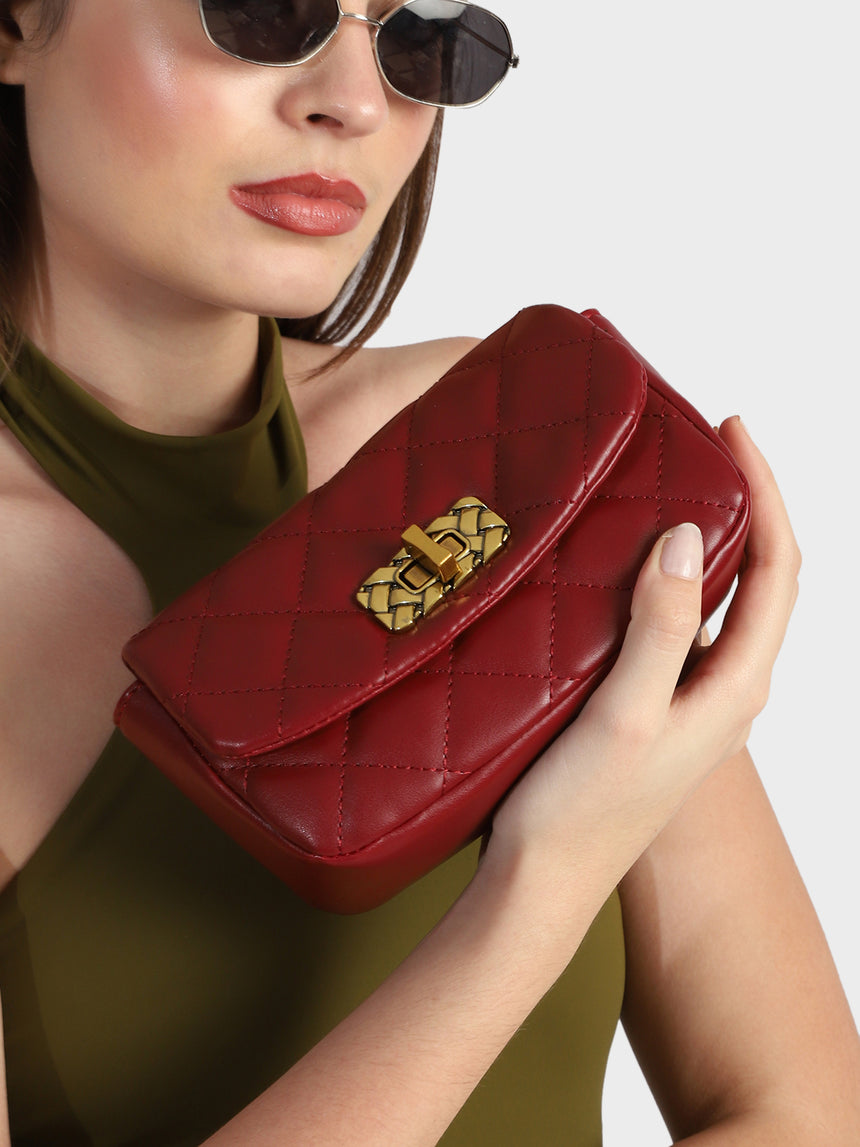 Athena Red Sling Bag