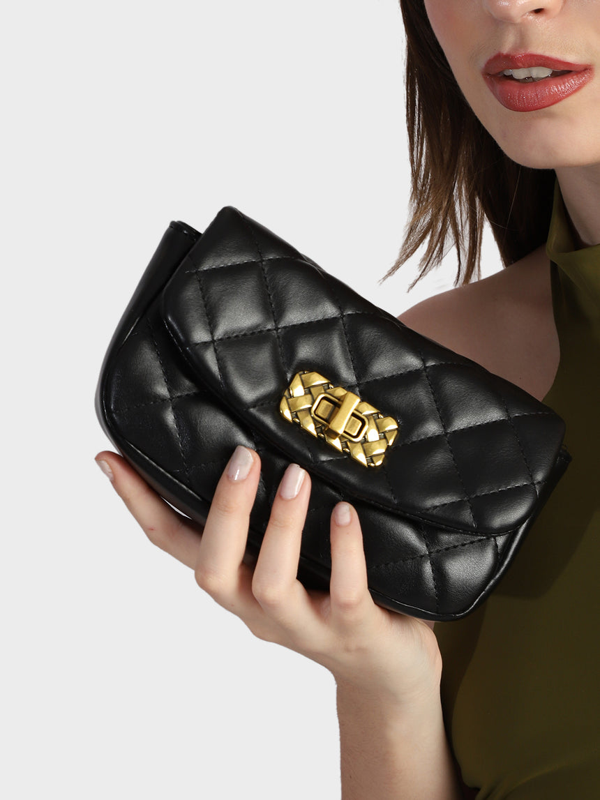 Athena Black Sling Bag