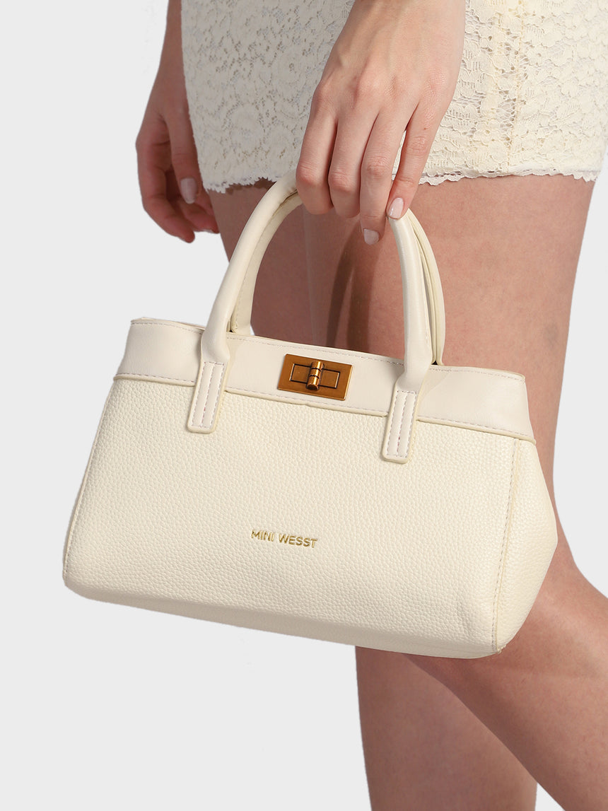 White Keya Sling Bag