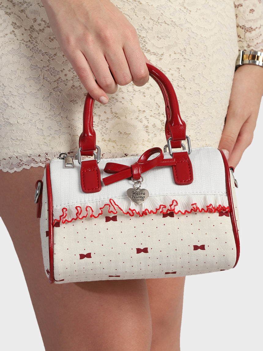 Rene White Sling Bag