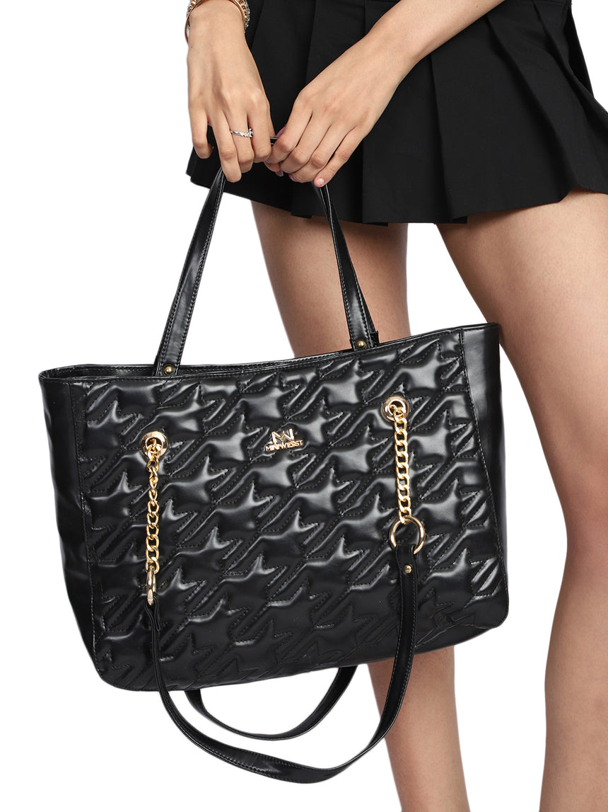 Madison Black Tote