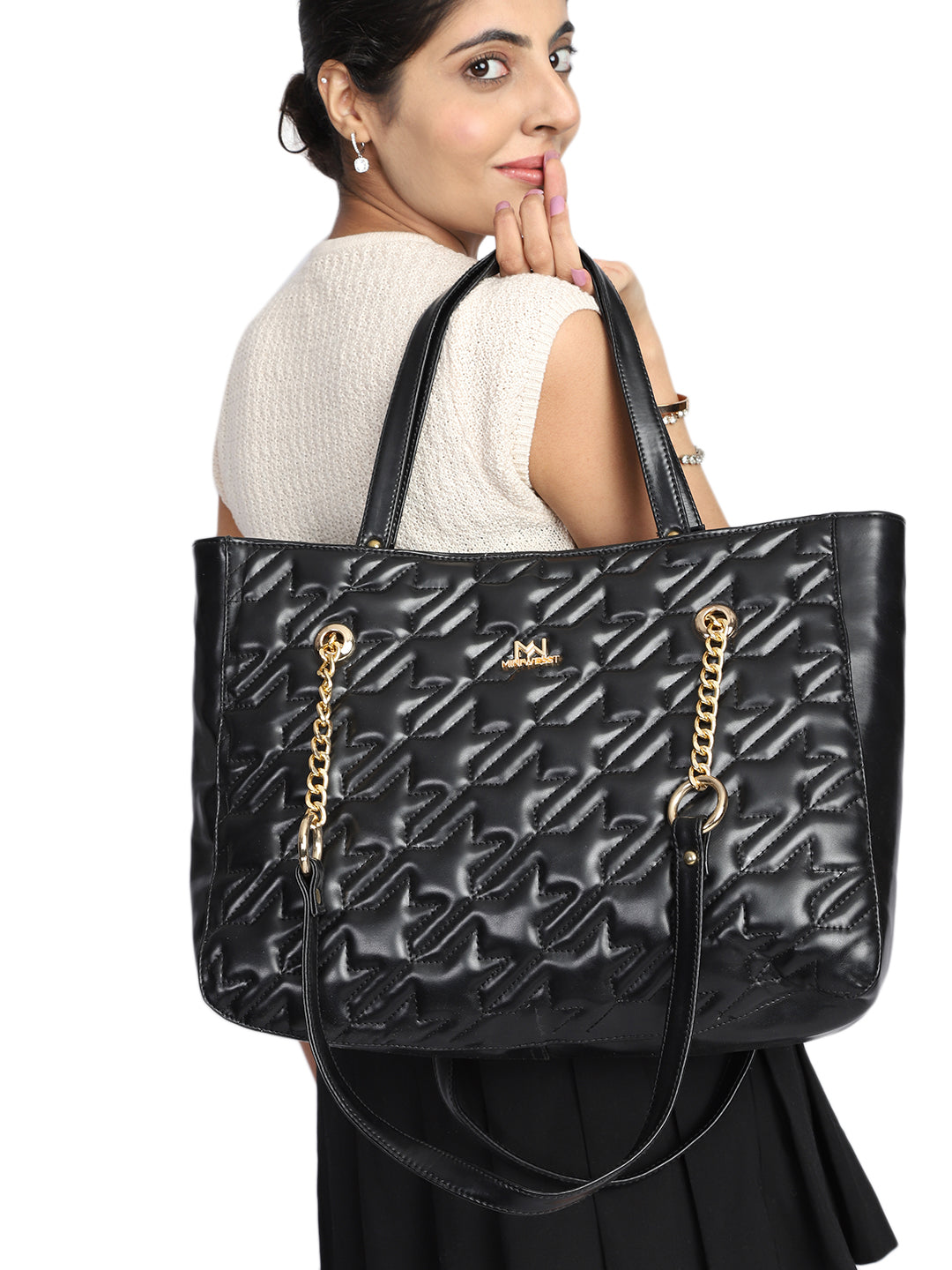 Madison Black Tote