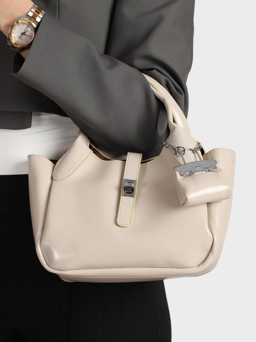 Clara Beige Bella Handbag