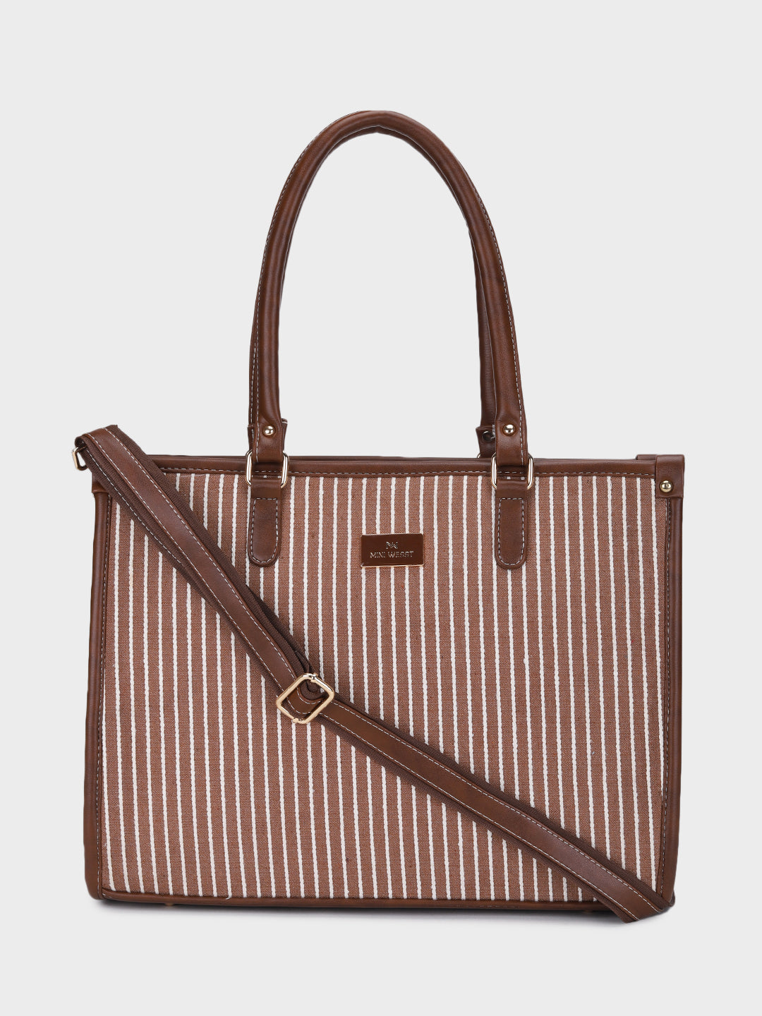 LEXI STRIPPED  TOTE BAG