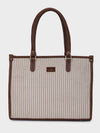 LEXI STRIPPED  TOTE BAG