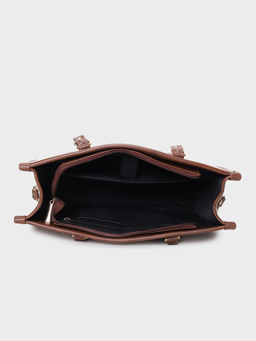 LEXI STRIPPED  TOTE BAG