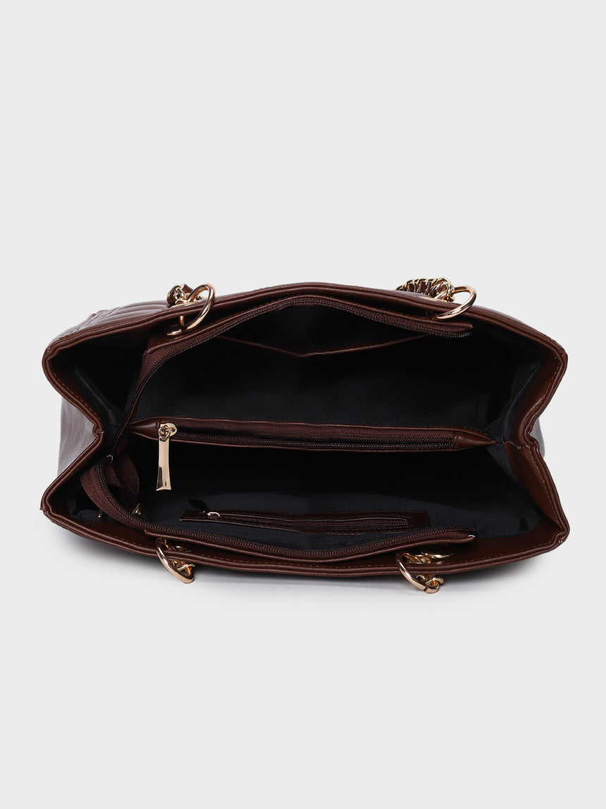 Brown Hazel Handbag