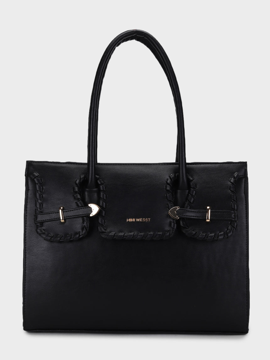 Bennet Black Classic Tote Bag
