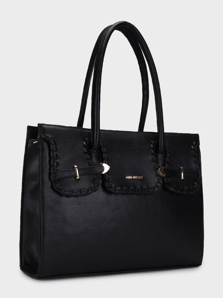Bennet Black Classic Tote Bag