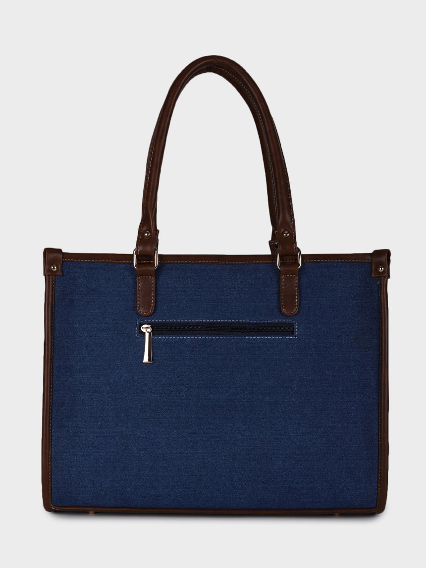 Denim Freya Denim Tote Bag