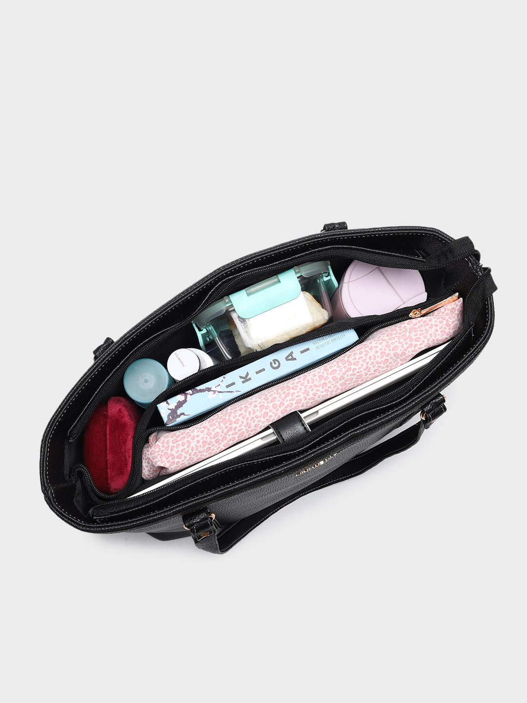 Black Jessica Classic Tote Bag