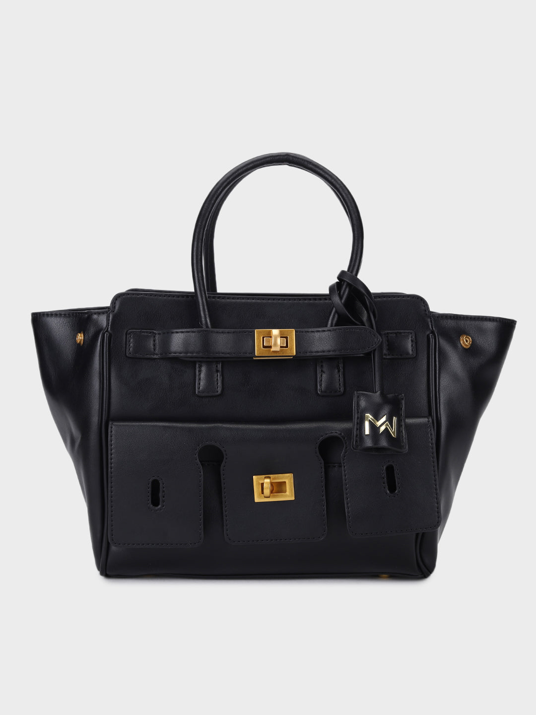 Black Hazel Handbag