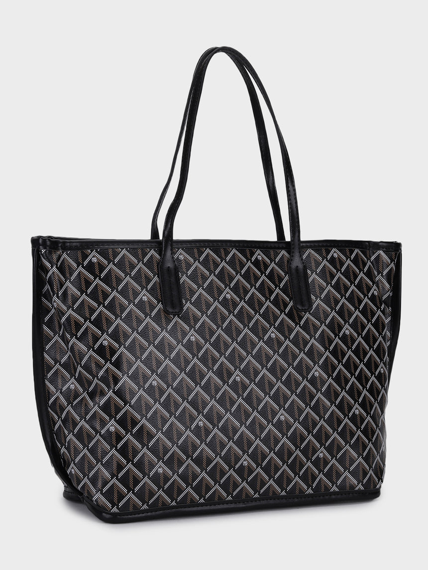 Yara Black Tote Bag
