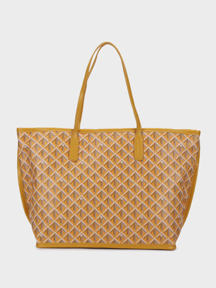 Yara Yellow Tote Bag