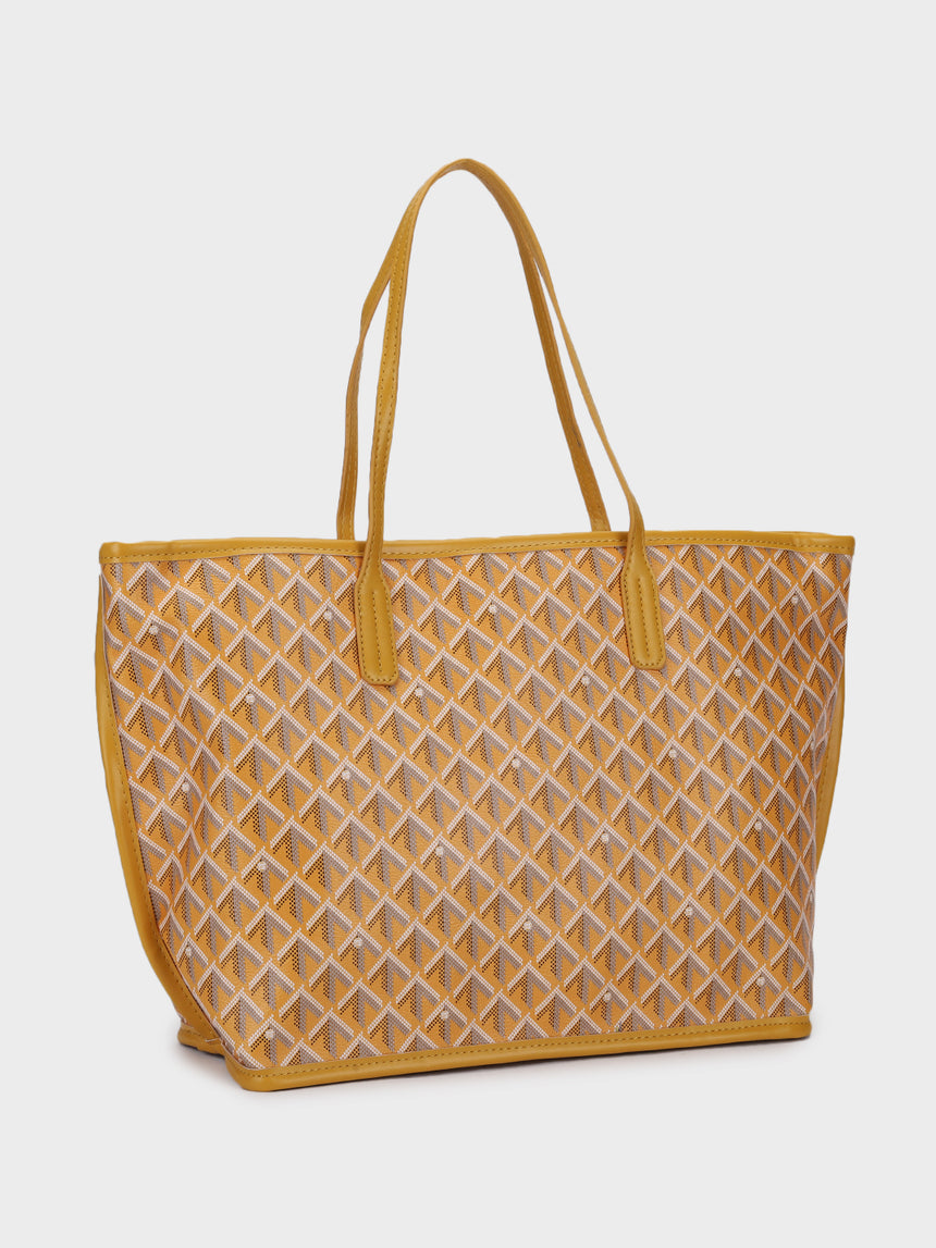 Yara Yellow Tote Bag