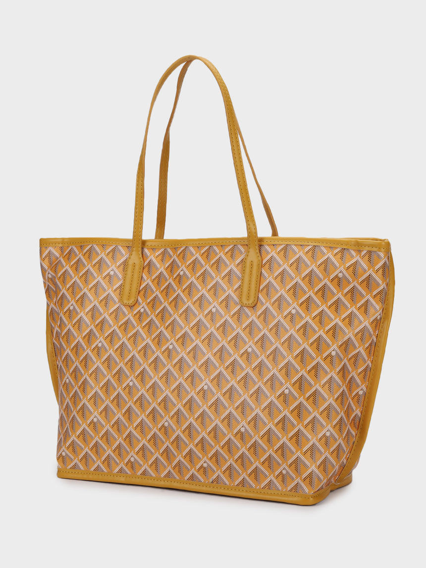 Yellow Yara Tote Bag